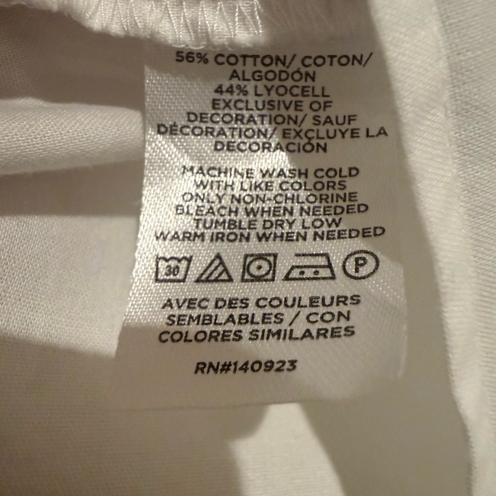 LOFT White Blouse with Multicolor Embroidery - Picture 6 of 6